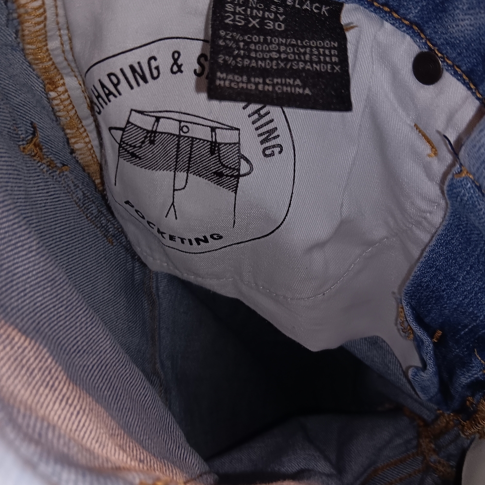 BKE Women's Light Wash Skinny Jeans Size 25 Please See Pictures For Details - Picture 3 of 6